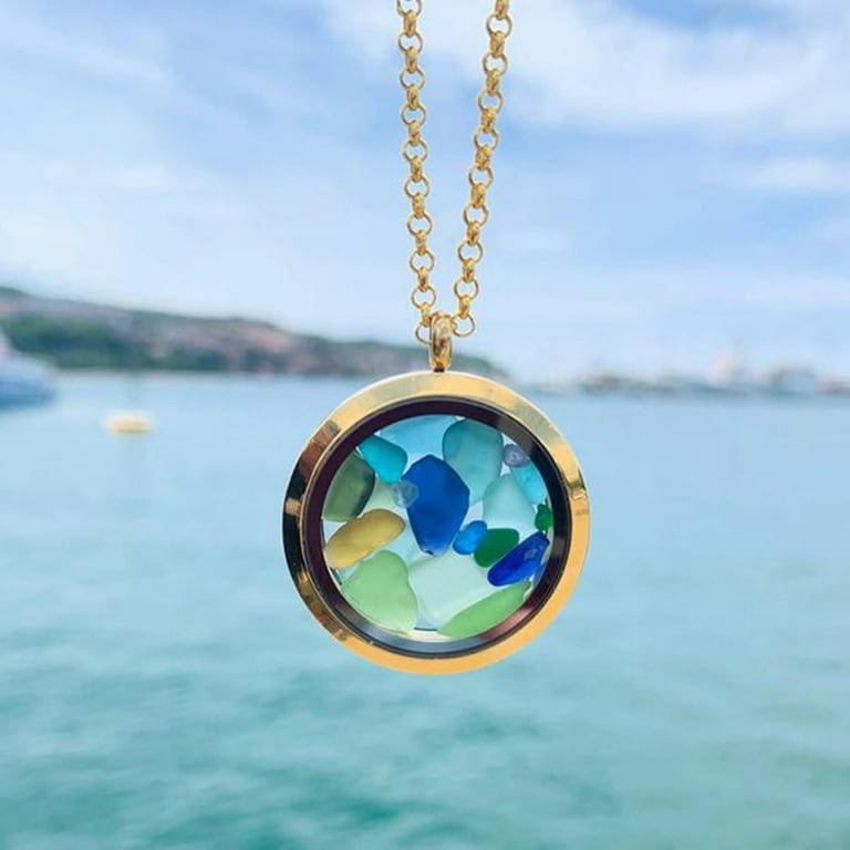 Sea glass jewelry for sale clearance