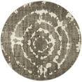 thumbnail image 4 of SAFAVIEH Porcello Collection PRL7735E Grey / Ivory Rug, 4 of 9