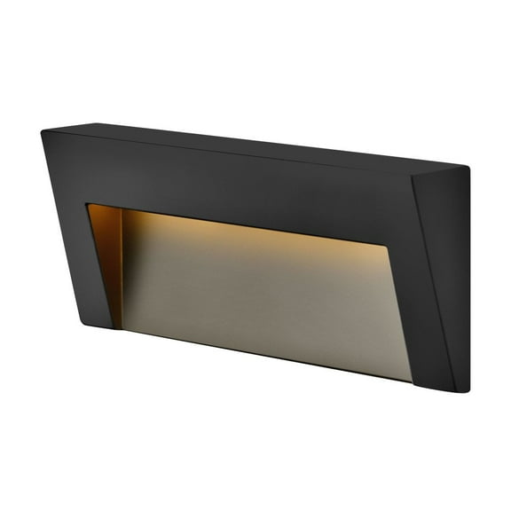 1557SK Hinkley Lighting Taper - 2.5W 1 LED Horizontal Deck Sconce In Modern-3 Inches Tall and 8 Inches Wide