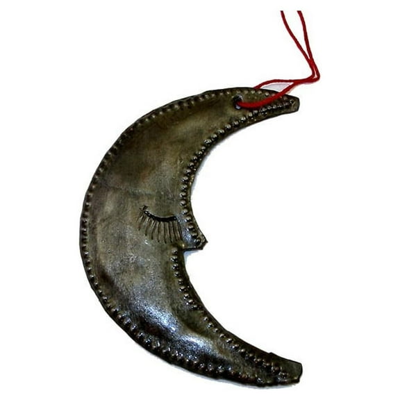 Moon Design Steel Drum Ornament Croix des Bouquets
