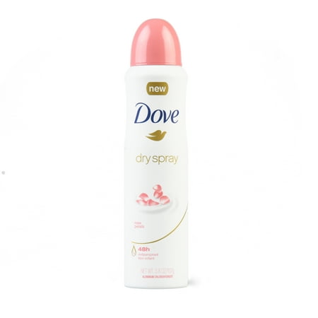 Dove Dry Spray Antiperspirant Deodorant Rose Petals (Best Way To Dry Roses)