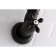 thumbnail image 4 of Kingston Brass KS3100AX Restoration Wall Mount Pot Filler Kitchen Faucet, Matte Black, 4 of 5