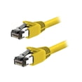 thumbnail image 2 of Nippon Labs Cat8 RJ45 15FT Ethernet Patch Internet Network LAN Cable, Indoor/Outdoor, 24AWG, Shielded Latest 40Gbps 2000Mhz, Weatherproof S/FTP for Router, PS4, PS5, Xbox, PoE, Switch, Modem (Yellow), 2 of 2