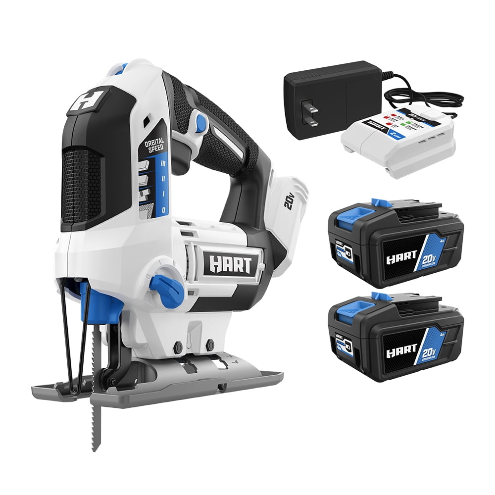 HART 20V Cordless Orbital Jigsaw with 2 Batteries Nigeria Ubuy