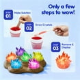 thumbnail image 3 of Klever Kits Crystal Growing Kit - Grow 7 Vibrant, Fast-Forming Crystals with LED Display Base, Educational STEM Toys Science Kits for Kids Ages 8-12, 3 of 9