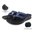 thumbnail image 6 of AEROTHOTIC Arch Supportive Strappy Orthotic Comfortable Flip Flops Cushion Soft Toe Post Non-Slip Summer Casual Travel Walking Thong Sandals Women Beach Essentials, 6 of 6