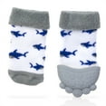 thumbnail image 4 of Nuby Soothing Teether Sock, Grey Shark, 5" A. Grey Sharks 5 Inch (Pack of 1), 4 of 4