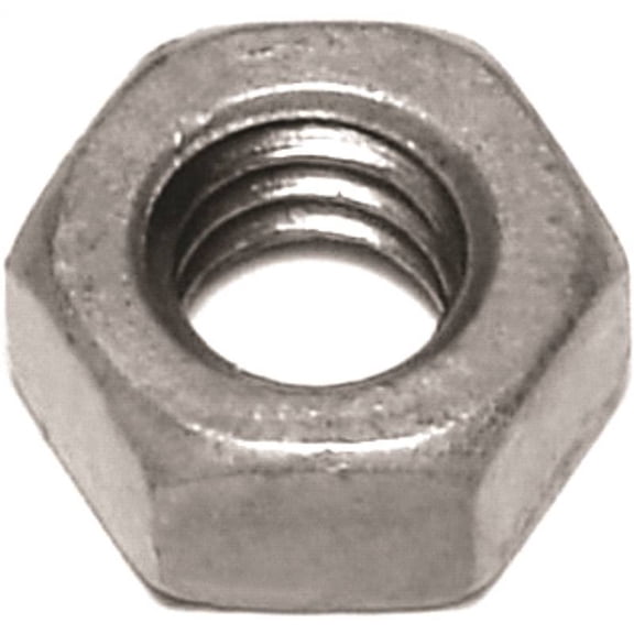 MIDWEST FASTENER 05615 Hex Nut, Coarse Thread, 1/4-20 Thread, Galvanized
