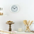 thumbnail image 2 of White Opp Wall Clock, 2 of 3