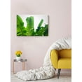 thumbnail image 2 of Awkward Styles Green Leaves Canvas Wall Decor for Bedroom Inspirational Canvas Prints Foliage Room Decor Green Grass Framed Art Inspirational Vinyl Art Beautiful Nature Art Home Decor Ideas, 2 of 7