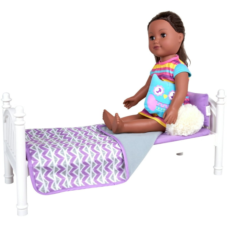 American girl purple bed outlet