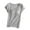Gray, variant on Women's Scoop Neck Cap Sleeve T-Shirt Lightweight Built-In Bra for Yoga & Sports Pink
