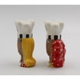 thumbnail image 4 of Ceramic African American Lady Chef Salt and Pepper Shakers Gift, 4 of 5
