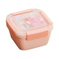 thumbnail image 2 of Nomeni Food Storage Salad Container Large Salad Bowl 4 Compartment Salad Lunch Container With Reusable Utensil Set And Container For Dressings, 2 of 7