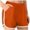 Orange#56, variant on YOIAVAIOY Womens Yoga Shorts Elastic Waist Comfy Athletic Dolphin Shorts Running Cycling Workout Gym Shorts with Pockets Orange M