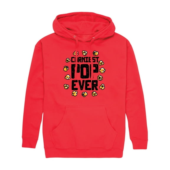 Instant Message - Corniest Pop Ever - Men's Pullover Hooded Fleece Sweatshirt