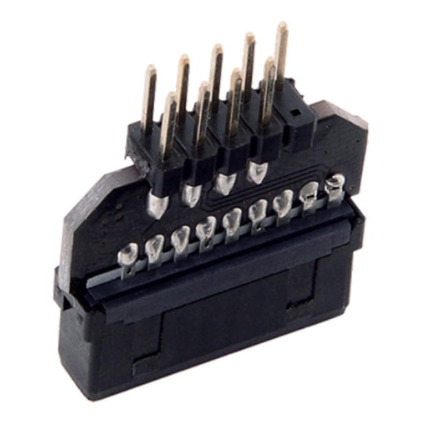 Adaptador USB 2.0 de 9 pines a USB 3.0 de 19 pines Perfecl duradero