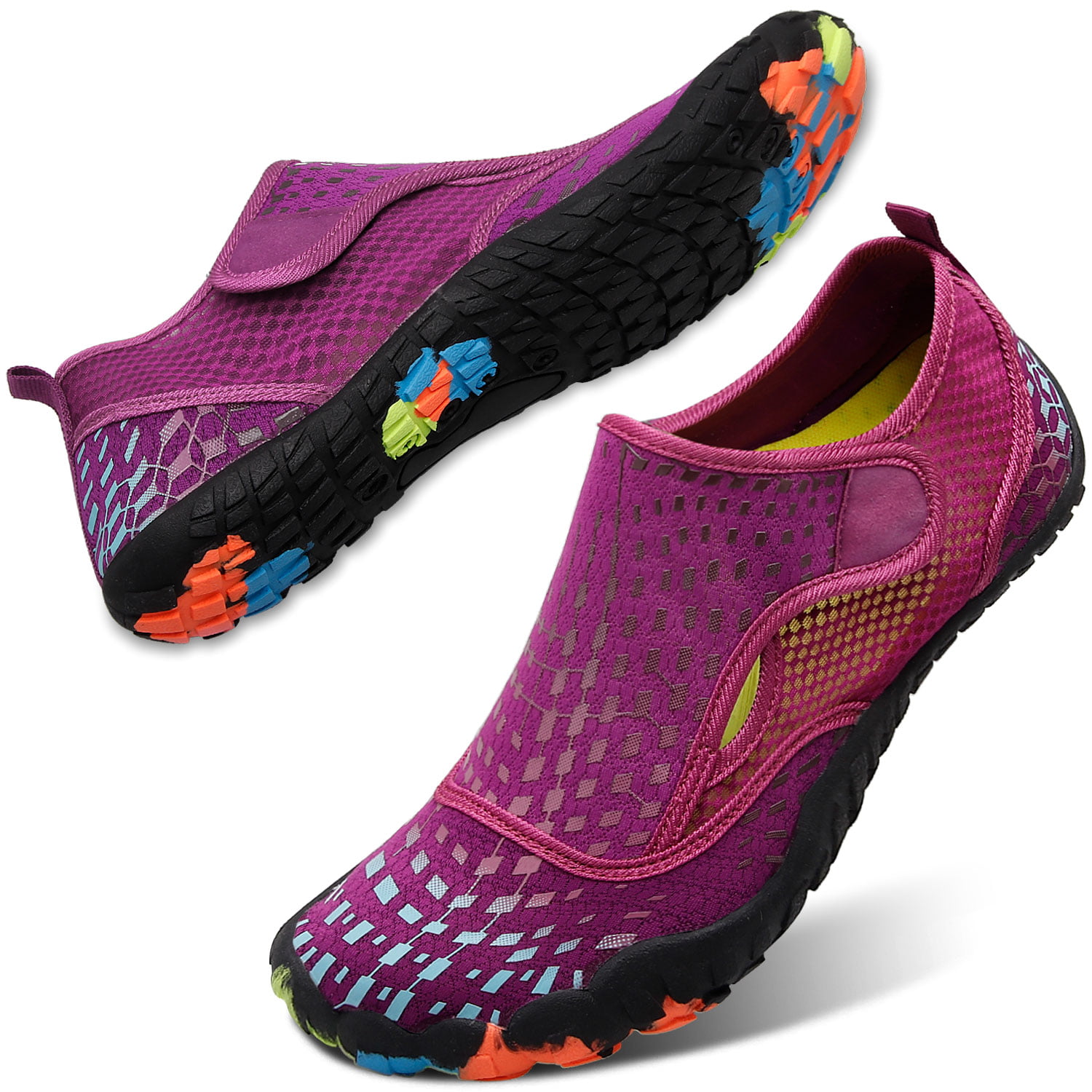Racqua Water Shoes for Women Men Barefoot Swim Beach Quick Dry Aqua Shoes :  : Clothing, Shoes & Accessories