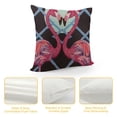 thumbnail image 4 of Orinice Flamingos Pillow Covers Flamingo Pillow Cover Blue Pink Pillowcover Soft Double Side Print Sofa Linen Square Throw Pillowcovers  for Living Room Bedroom Car Decor White, 4 of 5
