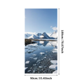 thumbnail image 3 of LUUFILx Snowy Mountain Landscape Backdrop Banner, Nature Inspired Decor for Party Photography Props Backgrounds, Events Celebrations Decors, 3 of 7