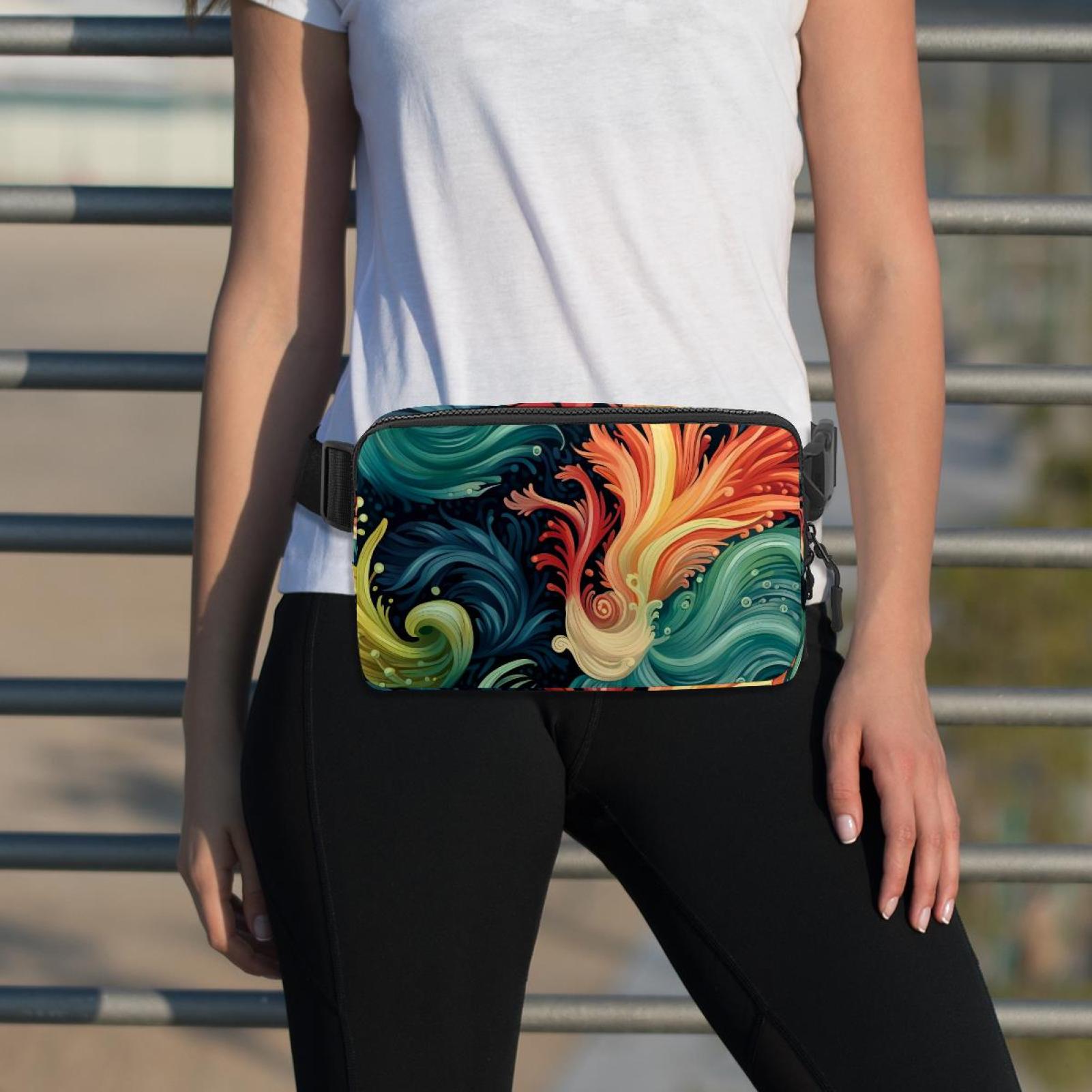 Sea slugs Lightweight Adjustable Running Belt Bag Fanny Pack Waist Pack with Extension Strap Unisex