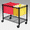 Black, variant on Safco Wire Mobile File Cart in Grey