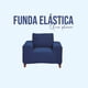 thumbnail image 2 of Protector Cubre Sala Sillón Sofá 1 Plaza Navy Concord, 2 of 3