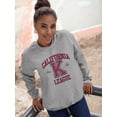 thumbnail image 2 of Retro California League Sweatshirt Women -Image by Shutterstock, Female XX-Large, 2 of 4