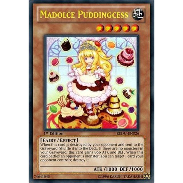 Yu-Gi-Oh! - Madolche Puddingcess (REDU-EN026) - El regreso del Duelista - Edición ilimitada - Ultra raro Yu-Gi-Oh! 792158040389