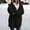 Black jacket for women, variant on clear 50% off Usmixi 2023 Winter Womens Sherpa Coat Plush Overcoat for Women Winter Plus Size Cozy Fuzzy Fluffy Coat Casual Solid Open Front Fleece Hooded Cardigan Outwear with Pocket Up to 65% off