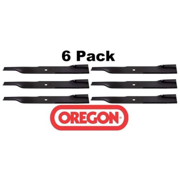Oregon 6 PK 92037 Mower Blade for Hustler 794685 60" Side Discharge