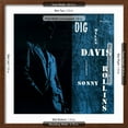 thumbnail image 5 of Art.com Miles Davis featuring Sonny Rollins - Dig Art Print, Brown Frame Wall Art, 21" x 21", 5 of 5