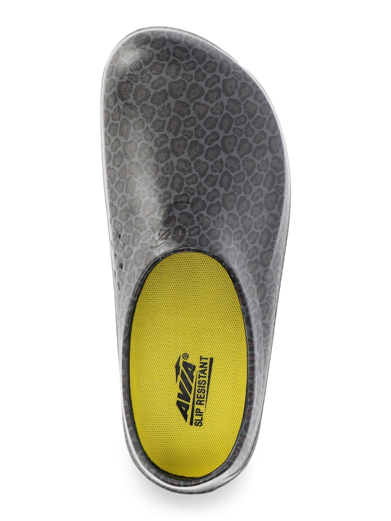 Avia Flame Slip Resistant Clogs For Women, Slip On Work Shoes for Food Service, Garden, or Nursing
