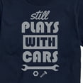 thumbnail image 3 of Instant Message - Plays With Cars Still - Men's Short Sleeve Graphic T-Shirt, 3 of 6