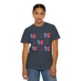 thumbnail image 6 of Coquette Bow 4th of July Fireworks Comfort Colors Women's Shirt, 6 of 7