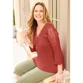 thumbnail image 2 of Catherines Women's Plus Size Stretch Knit Waist Cargo Capri, 2 of 4