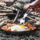 thumbnail image 4 of Cuchara portátil plegable Hugtrwg Para acampar tenedor senderismo al aire libre Picnic, 4 of 9