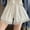 White, variant on Rezuofi 1 Pcs Women Slip Shorts Lace Pettipants Half Slip Culotte Shorts Split Skirt