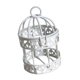 thumbnail image 4 of Maceta colgante con forma de jaula para pájaros, accesorio para plantas que ahorra espacio, decoración para bodas, maceta de hierro multiusos para 7cmx7cmx10cm, 4 of 8