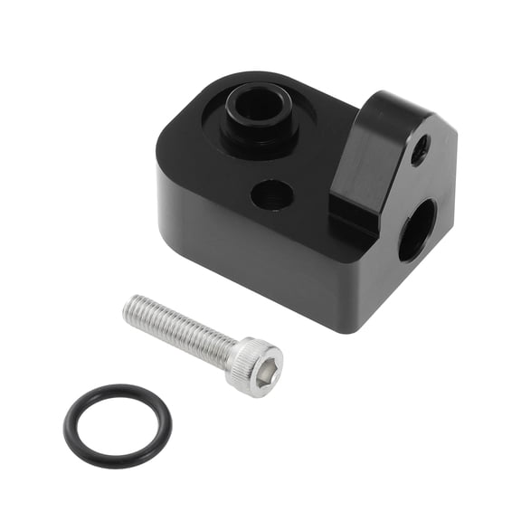 Temperature Air Intake Sensor Spacer MAP Spacer Kit for Chevy for Chevrolet Silverado for GMC Sierra 2500HD 3500HD 6.6L V8 Diesel Engine 2017-2024 Black