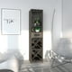 thumbnail image 1 of Cava Malbec Playcon Mueble Bar Organizador de botellas y copas para 24 botellas de vino 12 copas colgadas madera naranja, 1 of 9