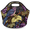 Multicolour 2, variant on Herdesigns Grape Insulated Lunch Bag Neoprene Lunch Box for Women Men Soft Cooler Bag Washable Lunch Tote for Work Outdoor Picnic
