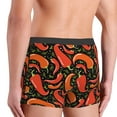 thumbnail image 3 of Goofa Red Hot Chili Printed Men's Boxer Briefs Underwear, Moisture-Wicking Underwear, Trunk,Soft and Breathable Cotton Underwear-XX-Large, 3 of 9