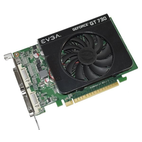 EVGA GeForce GT 730 1GB DDR3 128-bit Dual DVI and HDMI GPU – 01G-P3-2731-KR