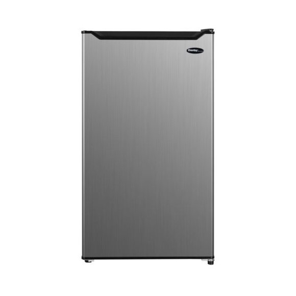 Danby Diplomat 3.2 cu. ft. Compact Refrigerator in Stainless Steel Look DCR033B2SLM