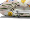 thumbnail image 4 of Floral Pet Bed, Jolly Nature Spring Revival Daffodil Muscari Butterfly Rhythmic Print, Resistant Pad for Dogs and Cats Cushion with Removable Cover, 24" x 39", Pale Salmon Multicolor, by Ambesonne, 4 of 4