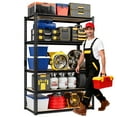 thumbnail image 5 of Garage Storage Shelves, 5 Tier Adjustable Shelving for Garage, Basement, Warehouse, Commercial, Easy Assemble, 16" W x " 72H x 36" D, 5 of 8