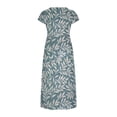 thumbnail image 5 of Fankiway Robe pour les Femmes, 2023 Été Coton Lin Boho Casual Mode Robe Sans Manches Vacances Porter Sundresses pour les Femmes Robes Sans Manches pour les Femmes Grande Taille, 5 of 5