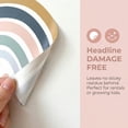 thumbnail image 4 of Unique Bargains 4 Sets Peel and Stick Wall Stickers Rainbow 23.6" x 15.7", 4 of 6