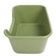 thumbnail image 4 of Large Cat Litter Box High Sides Anti Splashing Easy to Clean Simple Look Open Cat Litter Box for Large Cats Green, 4 of 4